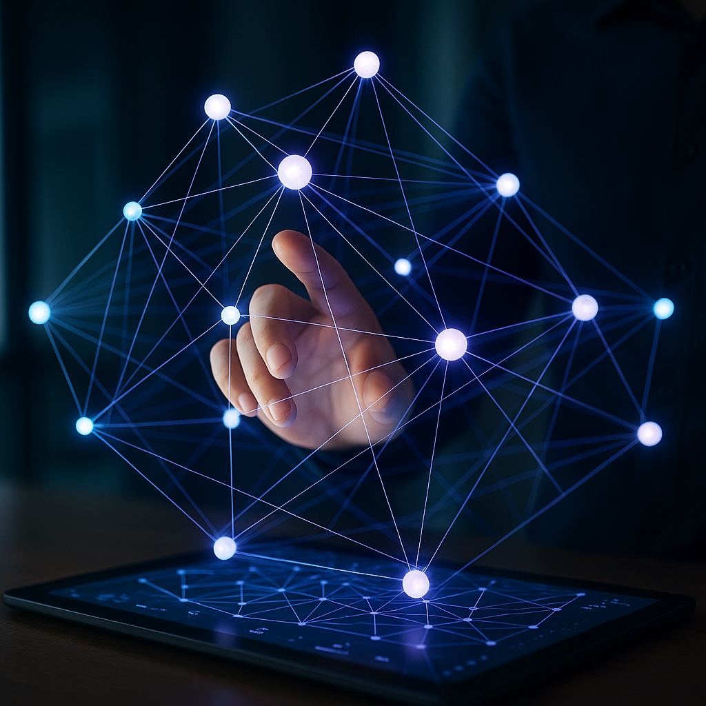 Abstract AI visualization